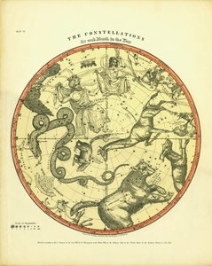 Carta de las Constelaciones de Unknown